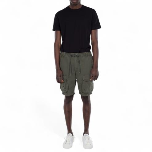 Alpha Industries short verde con tasconi