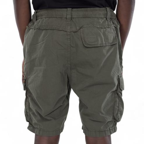 Alpha Industries short verde con tasconi