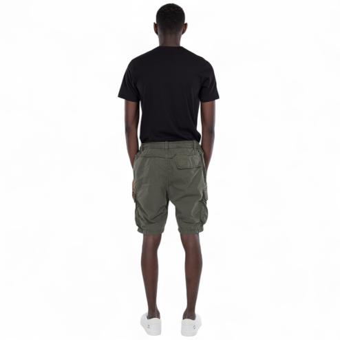 Alpha Industries short verde con tasconi