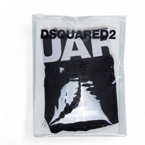 Dsquared2 slip nero elastico logato