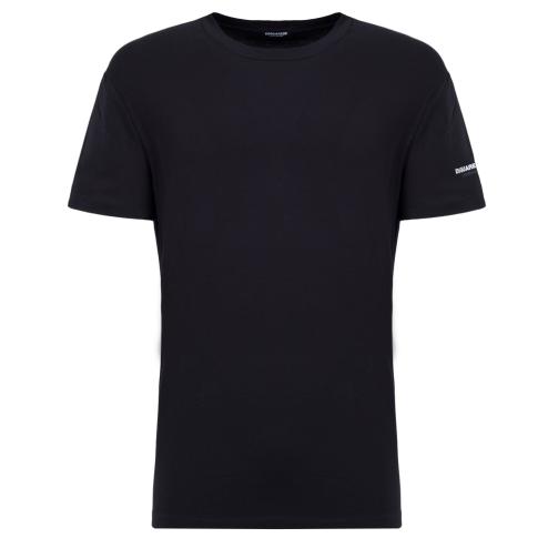 Dsquared2 t-shirt nera basica