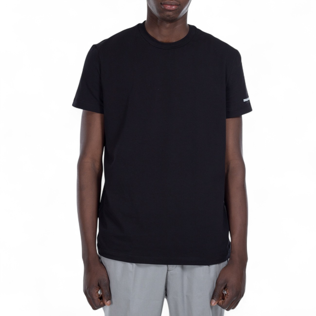 Dsquared2 t-shirt nera basica