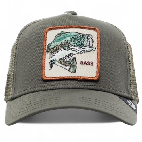 Goorin cappello trucker Bass verde