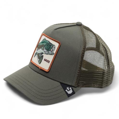 Goorin cappello trucker Bass verde