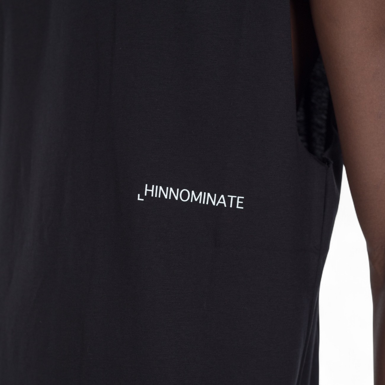 Hinnominate t-shirt nera smanicata