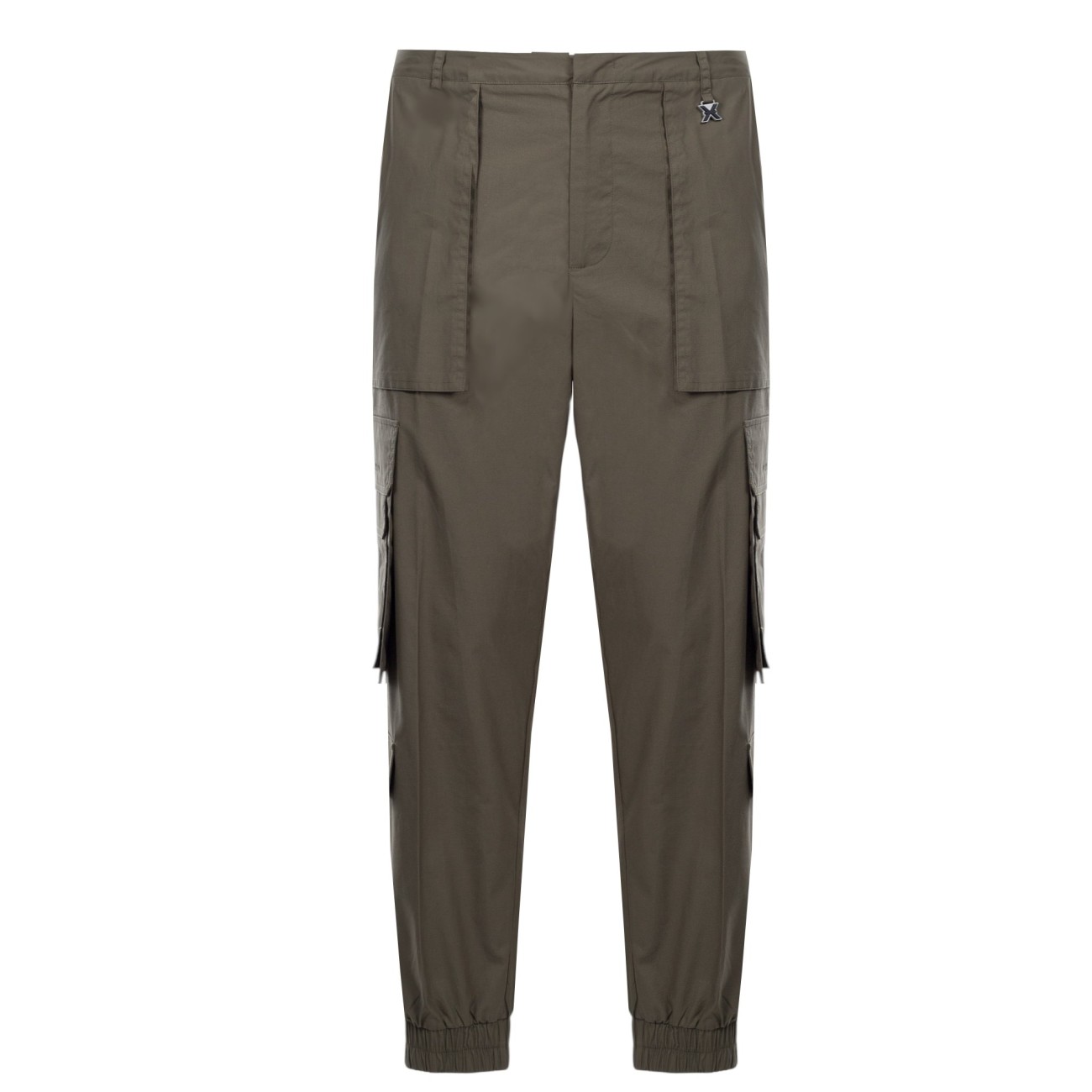 John Richmond cargo pants green