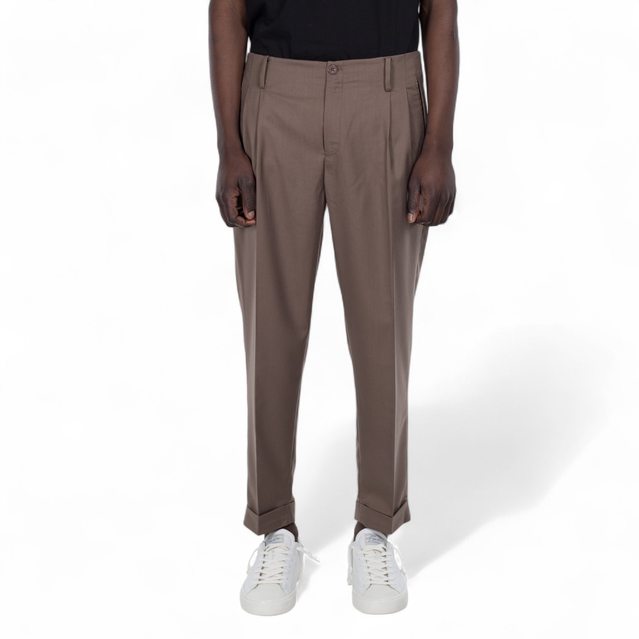 John Richmond classic trousers brown