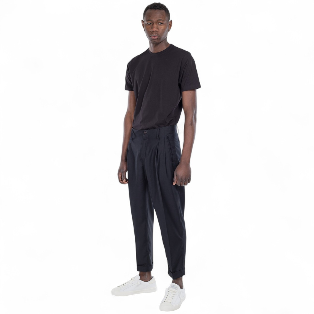 John Richmond classic trousers black