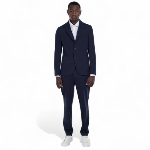 Outfit abito blu