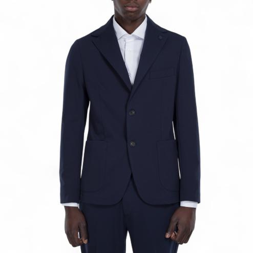 Outfit abito blu