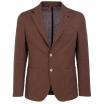 Outfit giacca marrone in lino