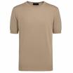 Outfit maglia maniche corte in filo beige