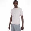 Outfit maglia maniche corte in filo rosa