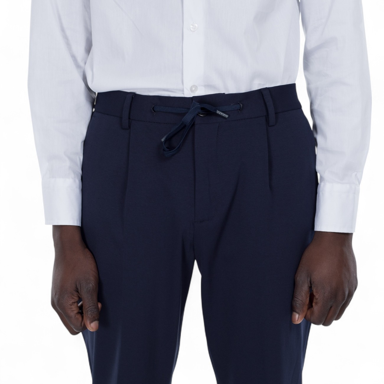 Outfit Blue Trousers with...