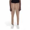 Outfit pantaloni beige con coulisse