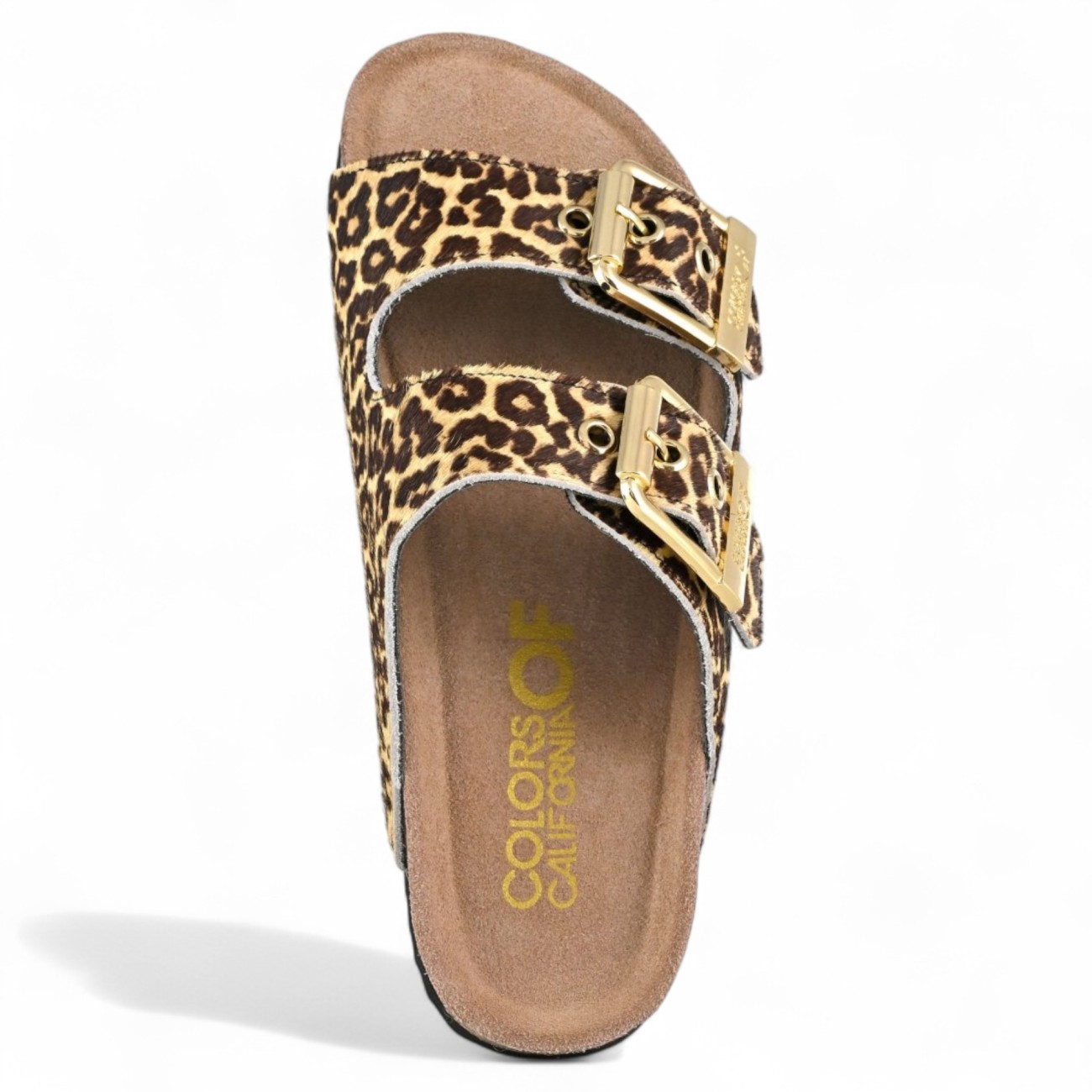 Colors of California low sandals leopard