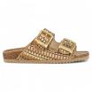 Colors of California sandali bassi raffia beige