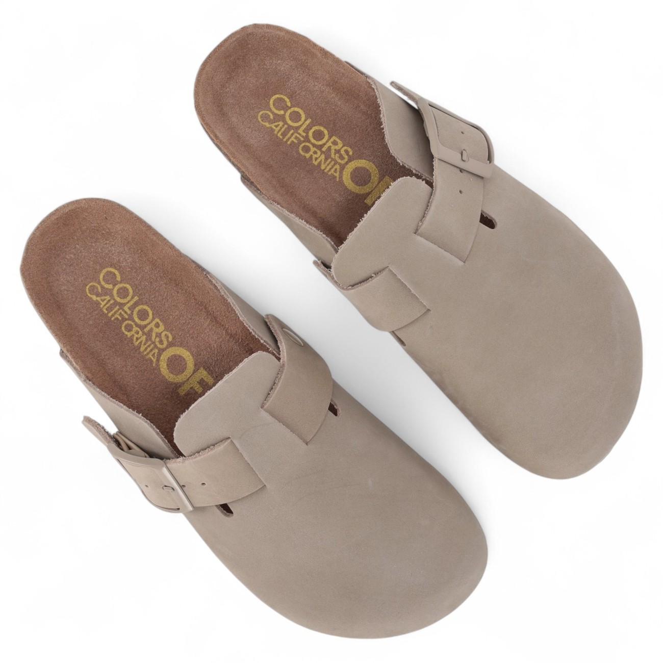 Colors of California sabot beige con fibbia