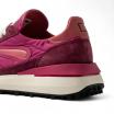 Date sneakers running nylon fuxia