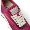 Date sneakers running nylon fuxia