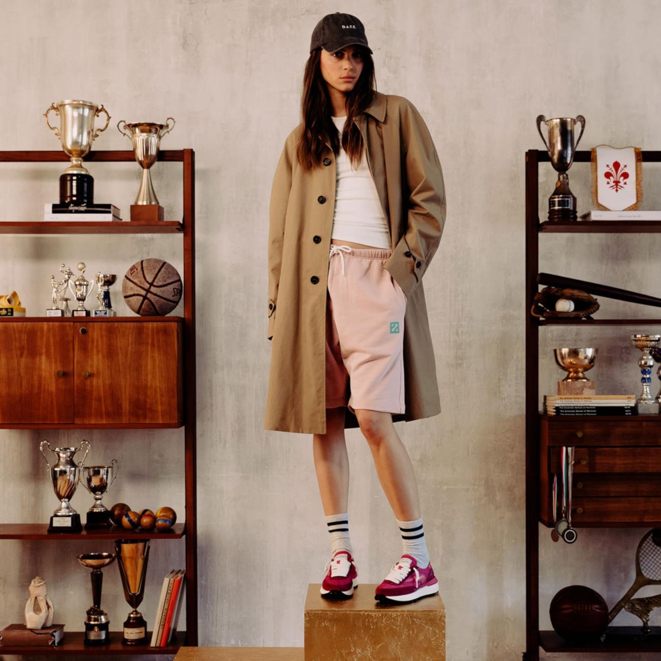 Date sneakers running nylon...