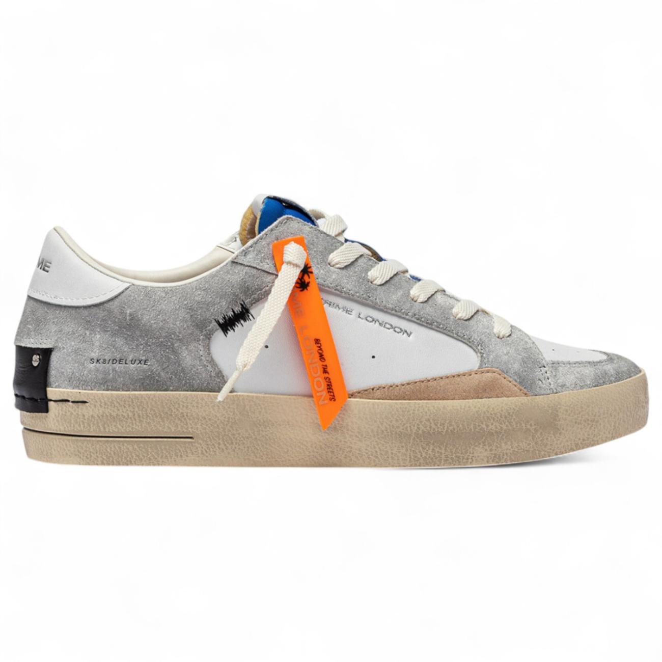 Crime London low sneakers Sk8 deluxe grey