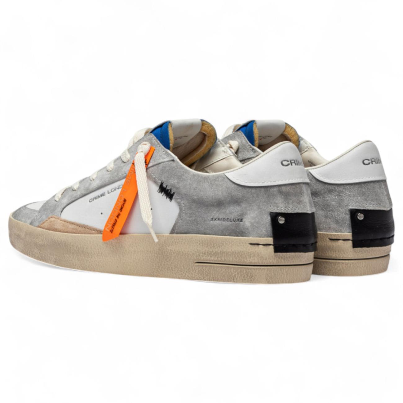 Crime London low sneakers Sk8 deluxe grey