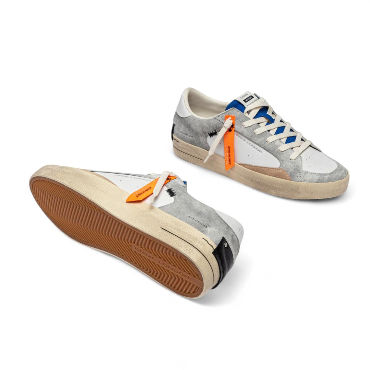 Crime London low sneakers Sk8 deluxe grey