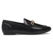 Jeffrey Campbell mocassini Clerk nero oro