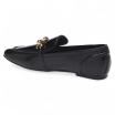 Jeffrey Campbell mocassini Clerk nero oro