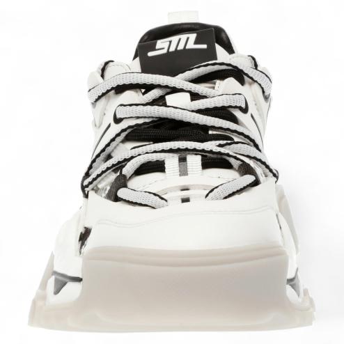 Steve Madden running Kingdom grey black