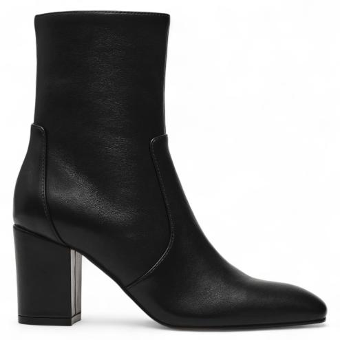 Steve Madden Crossbar black ankle boots