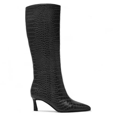 Steve Madden Lavan black heeled boots