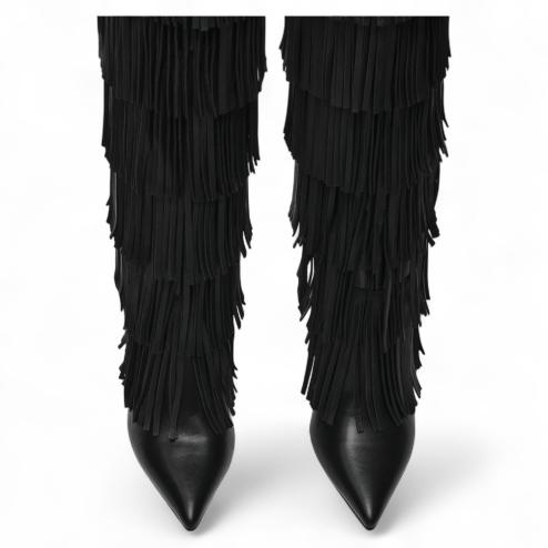 Steve Madden stivali con tacco Wanderlust nero