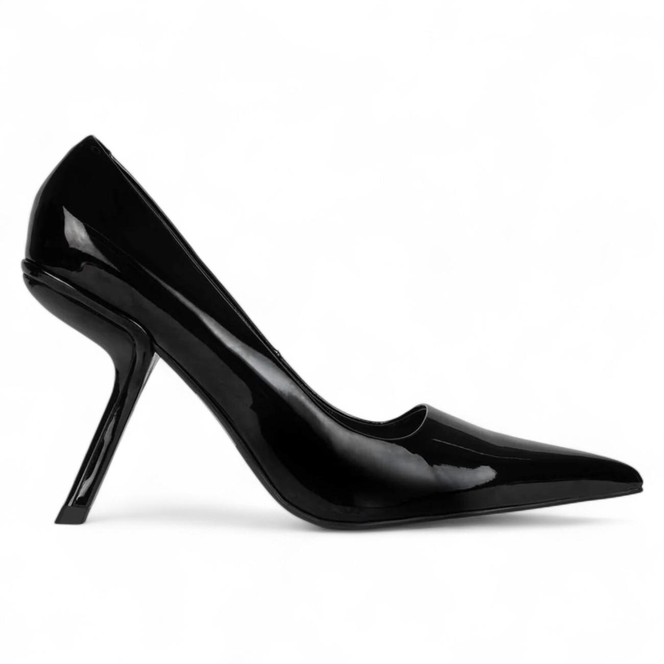 Jeffrey Campbell Sling-it black pointed décolleté