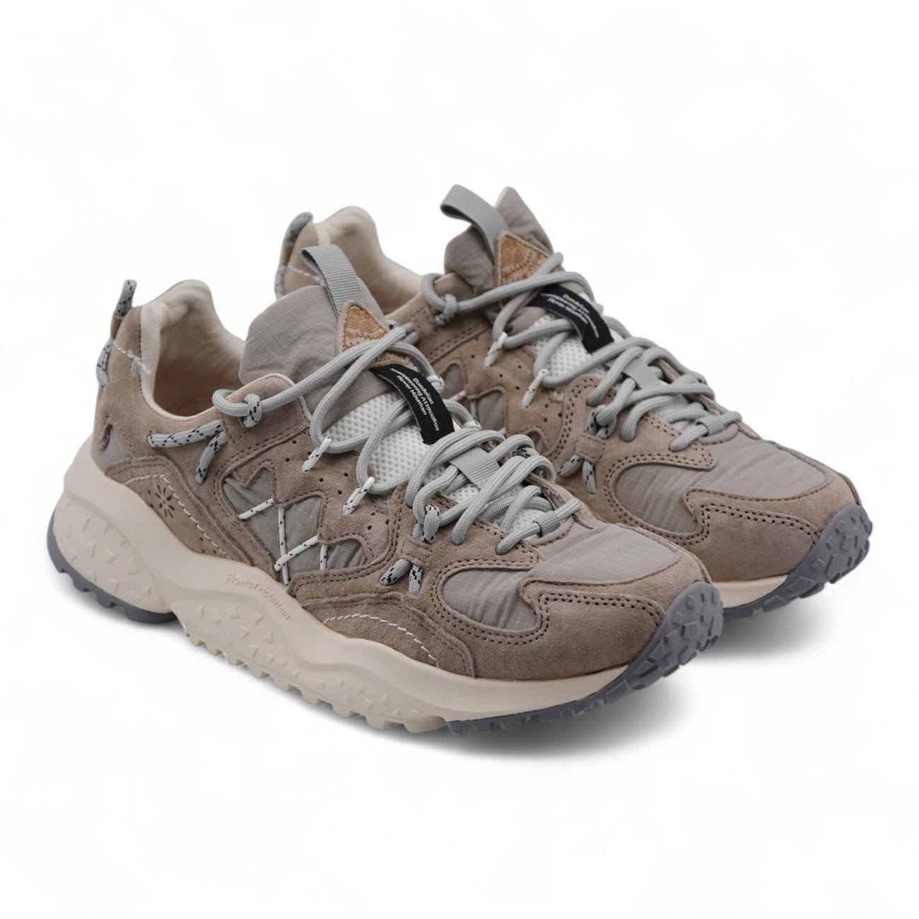 FLOWER MOUNTAIN Yamabushi uni suede grey nylon