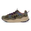 FLOWER MOUNTAIN Yamabushi uni suede verde militare