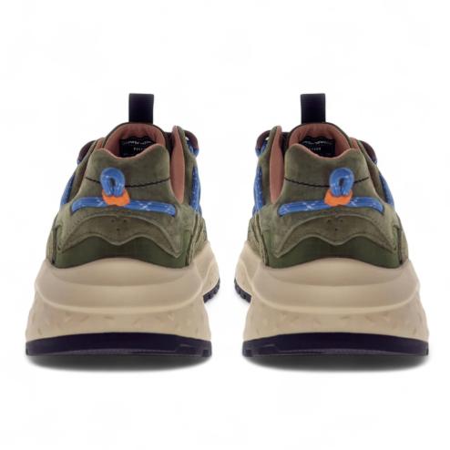 FLOWER MOUNTAIN Yamabushi uni suede verde militare