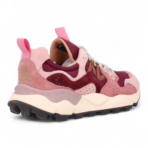 FLOWER MOUNTAIN Yamano 3 Rosa antico bordeaux