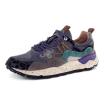 FLOWER MOUNTAIN Yamano 3 Uni suede cavallino maculato grigio
