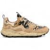 FLOWER MOUNTAIN Yamano suede beige lana check nero