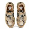 FLOWER MOUNTAIN Yamano suede beige lana check nero
