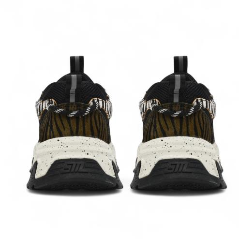 Steve Madden sneakers running Animates L- olive zebra