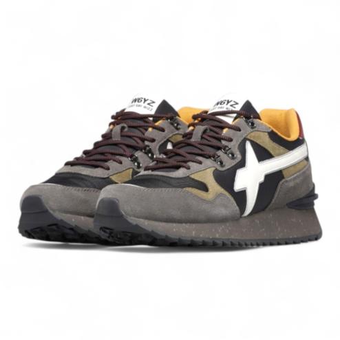W6YZ Yak M sneaker uomo antracite nero militare