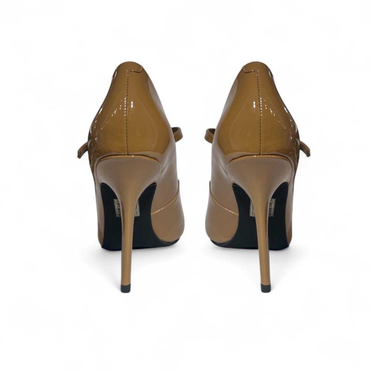 Jeffrey Campbell pointed decolleté Session camel