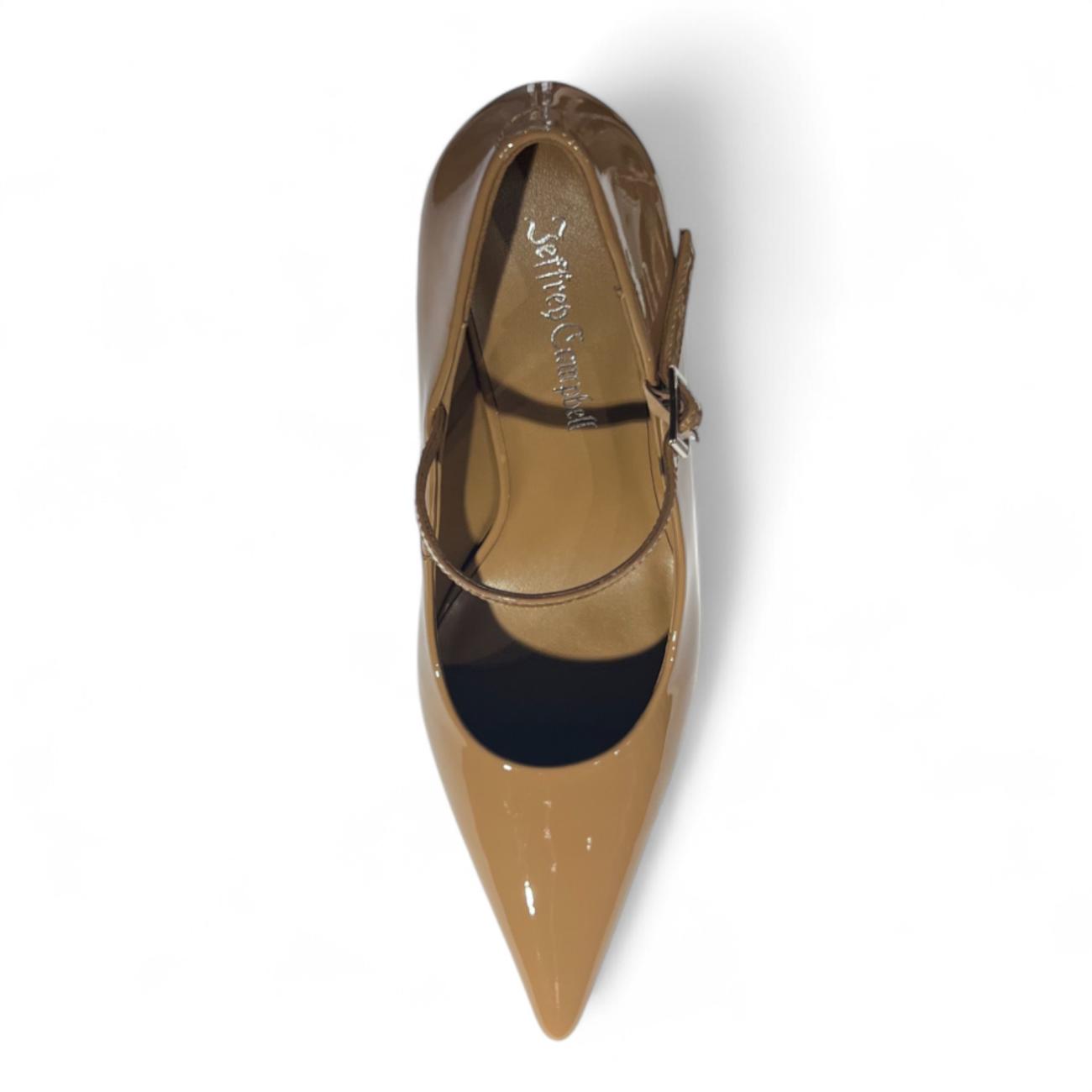 Jeffrey Campbell pointed decolleté Session camel