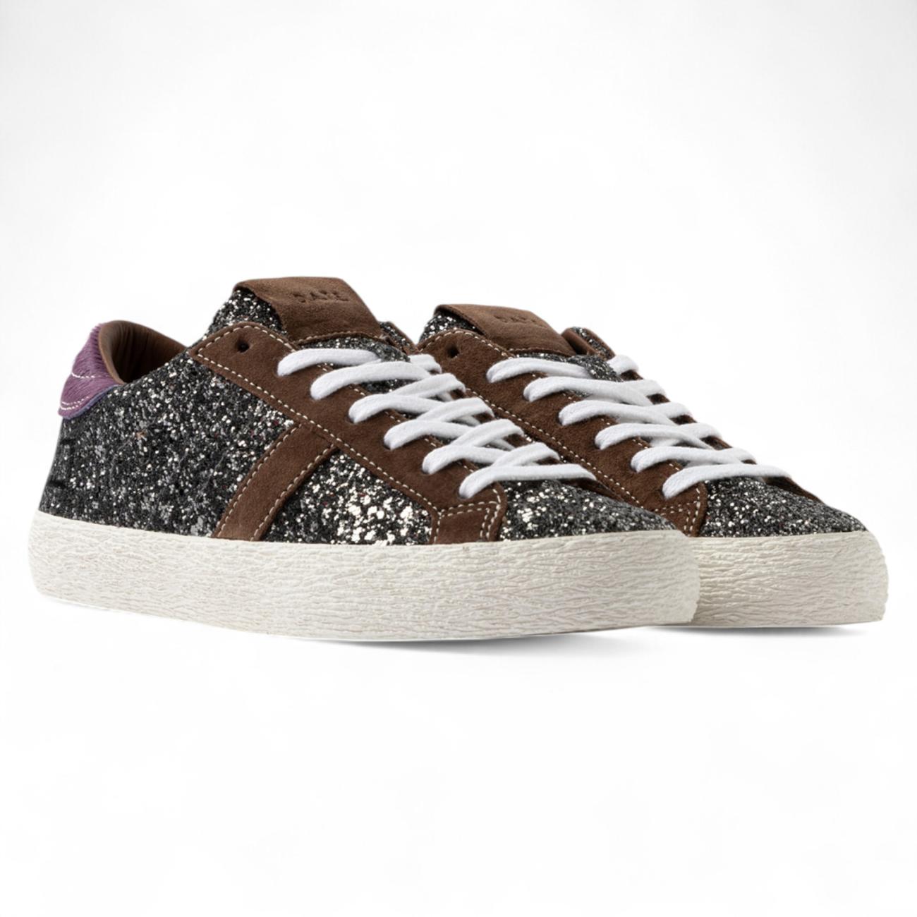 Date Hill Low Glitter Metalgun women's sneakers