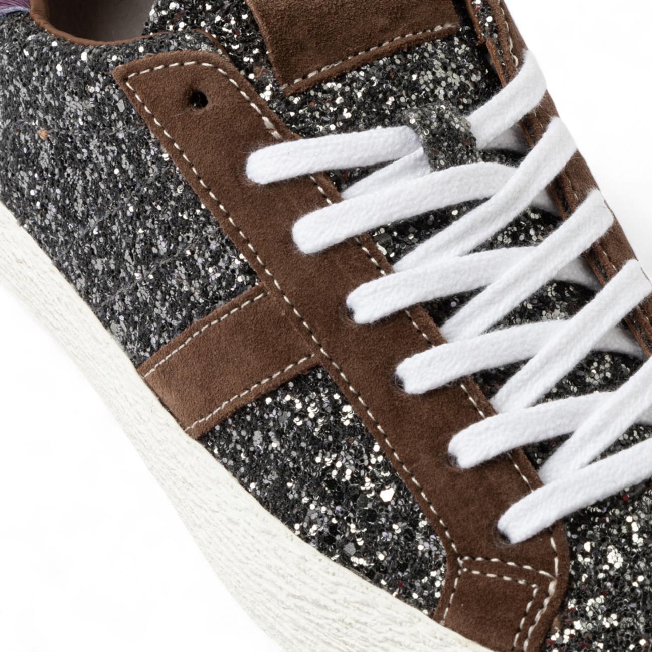 Date sneakers donna Hill Low Glitter Metalgun