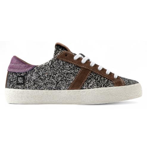Date Hill Low Glitter Metalgun women's sneakers
