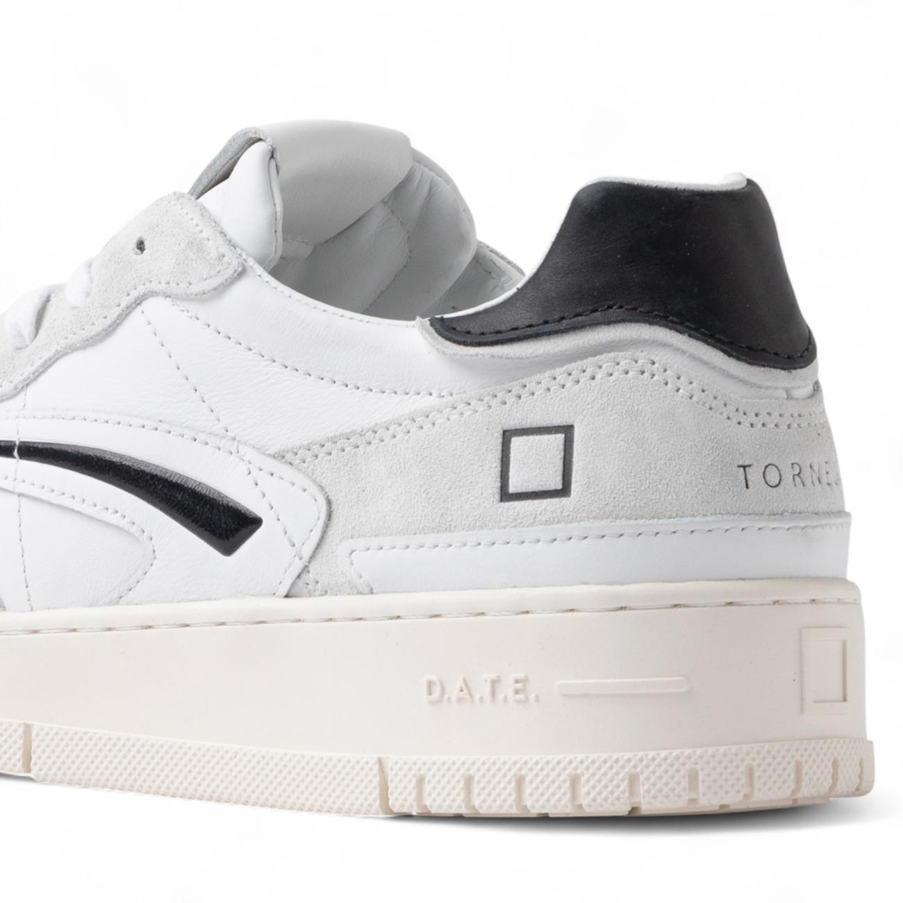 Date sneakers basse Torneo Pure Basic White-Black
